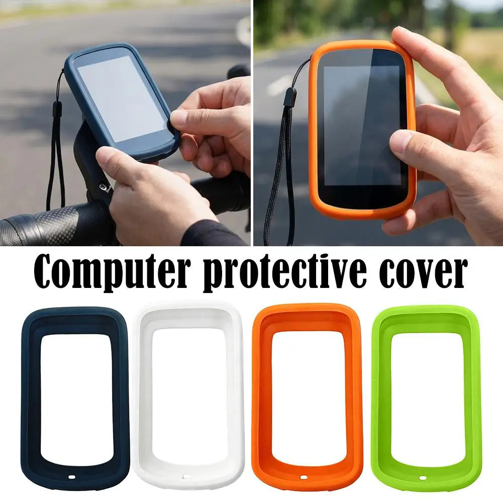 Silicone Protective Cover For IGPSPORT BSC500 Case Of GPS Bike Bicycle Computer Protection With Screen Protector Lanyard