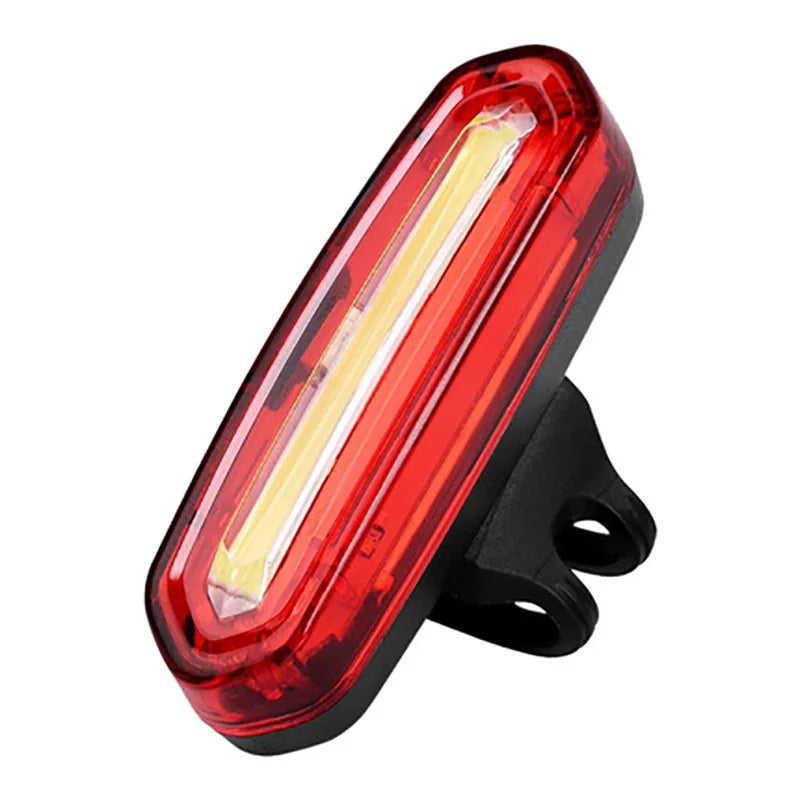 Bike Taillight COB  Bicycle Rear Light With 6 Modes USB Rechargeable Mtb LED Warning Tail Lamp Cycling Accessories