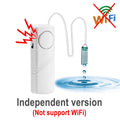 Water Leak Alarm Liquid Leak Detector Flood Overflow Sensor Work 3V Kitchen Bathroom Fish Tank independent Built-in Sound Alarm