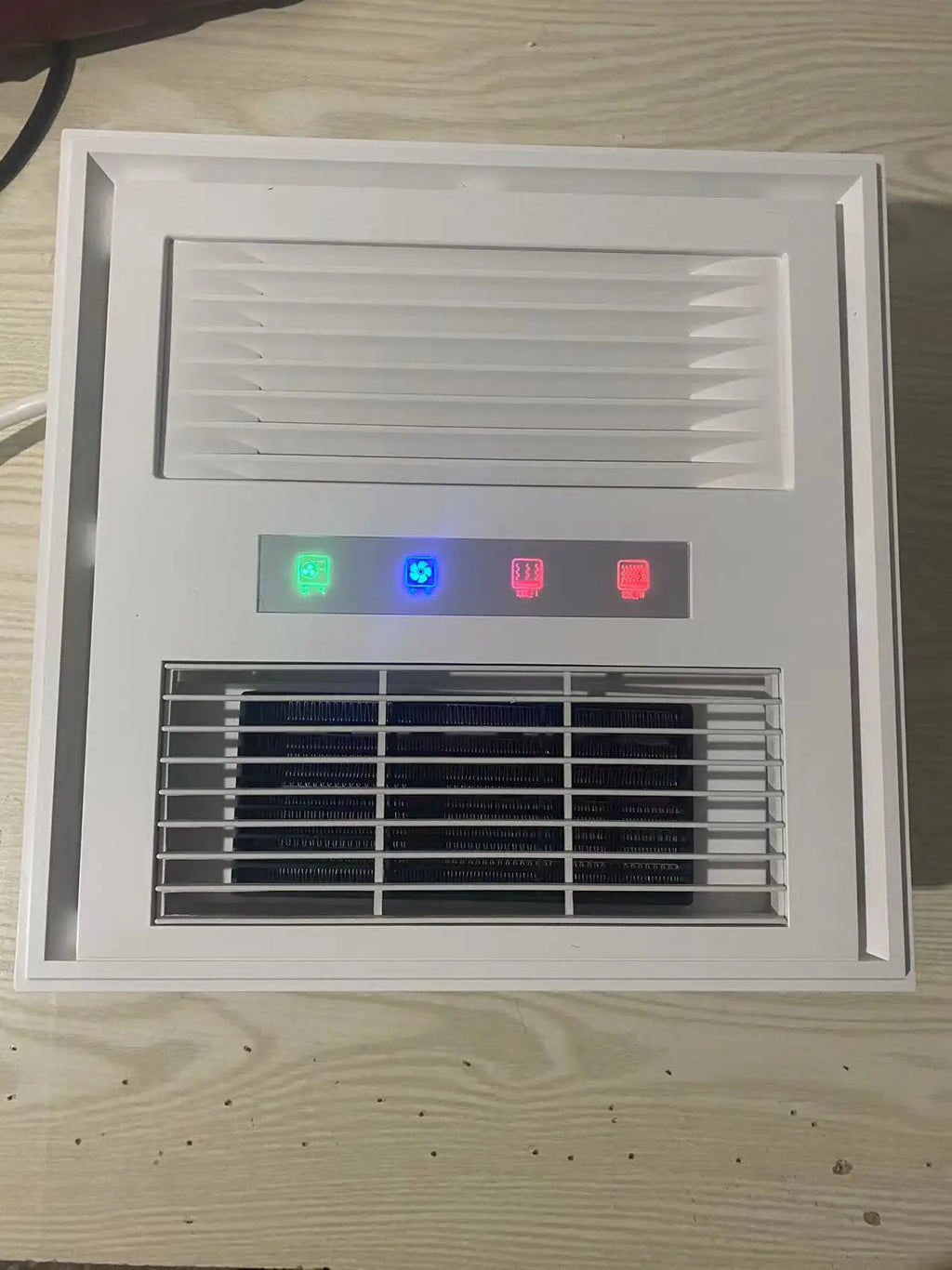300*600mm Smart Bathroom Heater  Air Conditioning Smart Thermostatic Ceiling Light Mobile App Bathroom Heater 2400W 2600W