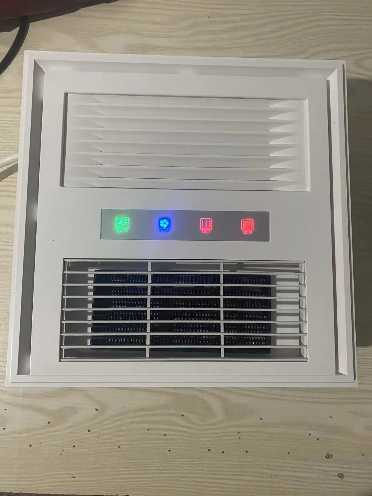 300*600mm Smart Bathroom Heater  Air Conditioning Smart Thermostatic Ceiling Light Mobile App Bathroom Heater 2400W 2600W