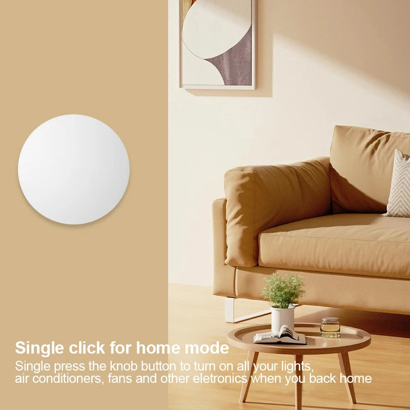 Zigbee Smart Wireless Button Switches for Tuya Smart Life APP Intelligent Scene Linkage Switch Support Google Home Alexa Voice