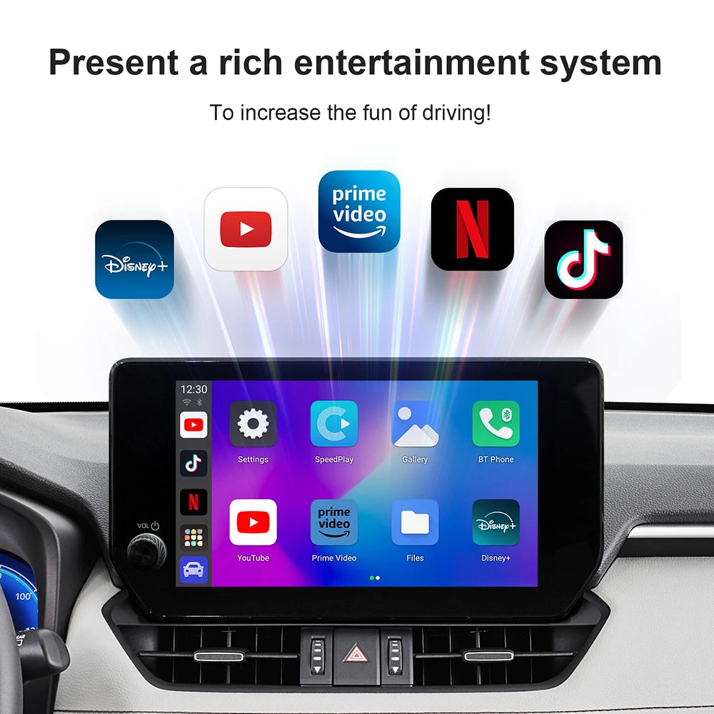 Android 13 CarPlay Ai Box Wireless Box for Netflix YouTube Wireless Carplay Android Auto Car Smart Systems for Wired Carplay