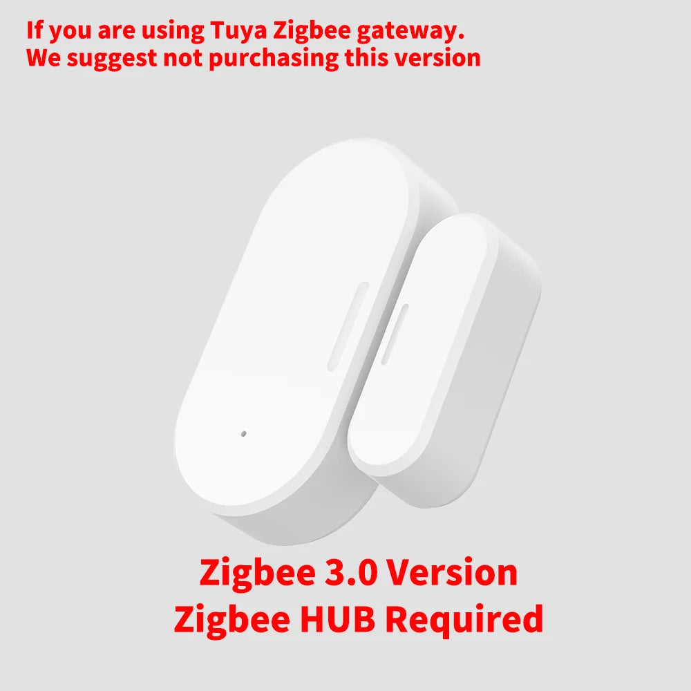 Zigbee Door Window Sensor UZ-5D Compatible with SmartLife Work With Yandex Alexa Zigbee2MQTT ZHA HomeAssistant