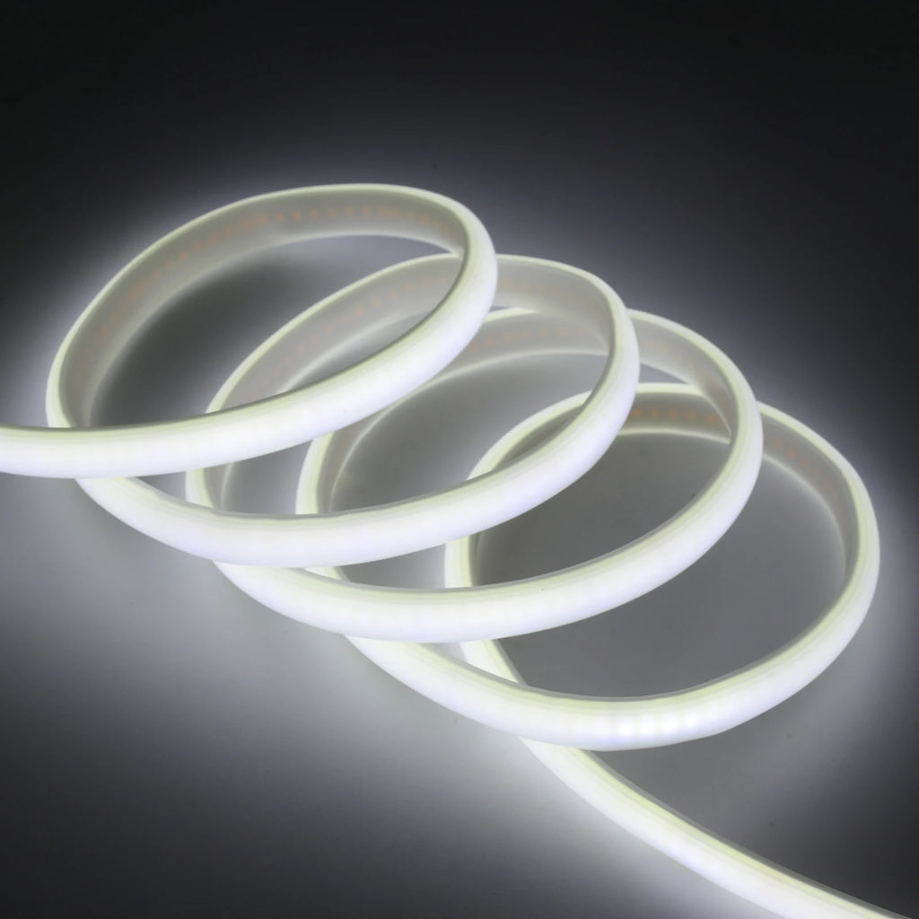 220V Smart COB Strip LED Neon Light 10M 20M 30M 288Leds/m WIFI Bluetooth Dimmable Tape IP67 Waterproof Rope For Room Outdoor