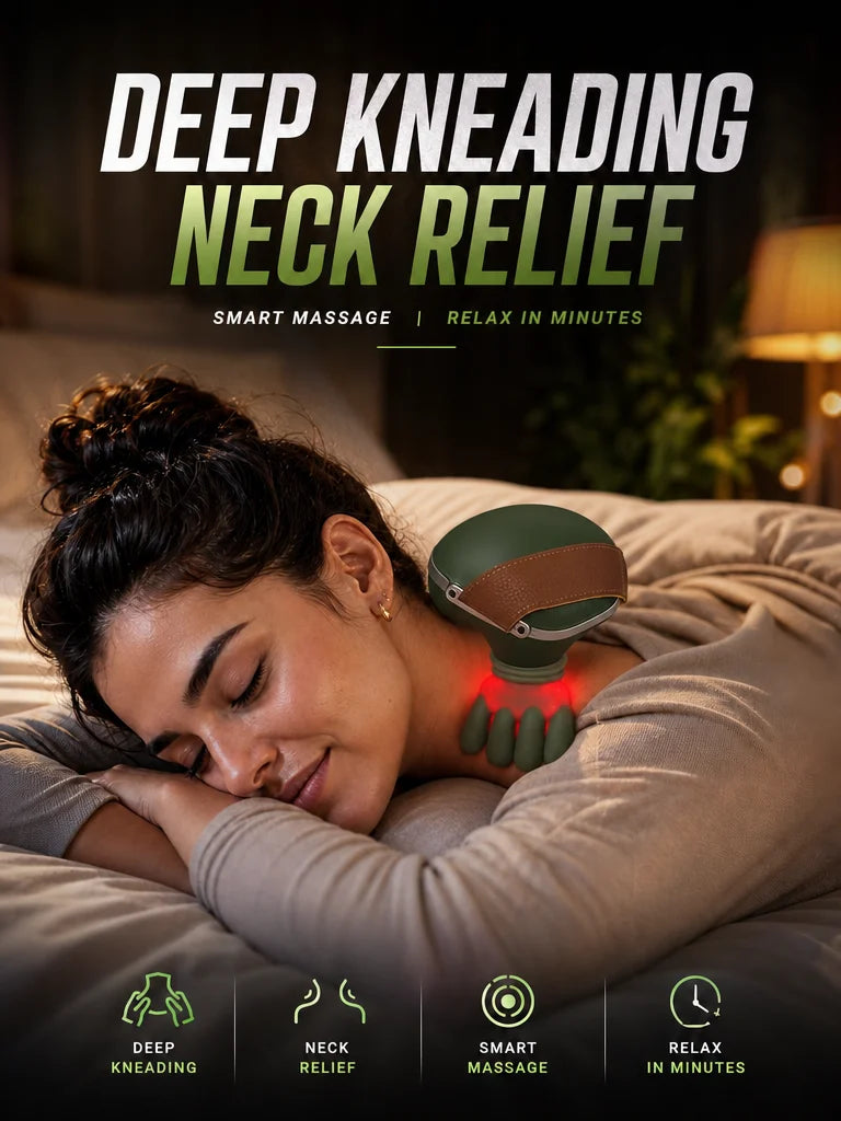 Neck And Shoulder Massager 26w,Neck Shoulder Massager Machine Wireless,Kneading Massager Shawl Deep Tissue Kneading Massager