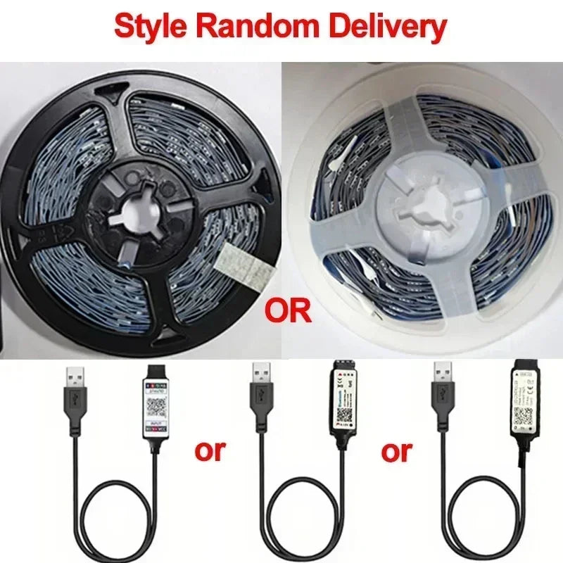 1/2/3/5M LED Strip Light Color Changing APP Music Sync RGB USB Flexible Lights For Children Gaming Room Home Party TV Backlight