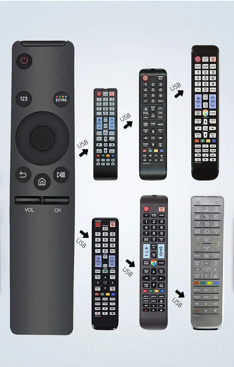 4K TV Remote Control For Samsung Smart Remote Control Replacement HD TV BN59-1358C BN59-1358D BN59-01350 BN59-01363 BN59-01260A