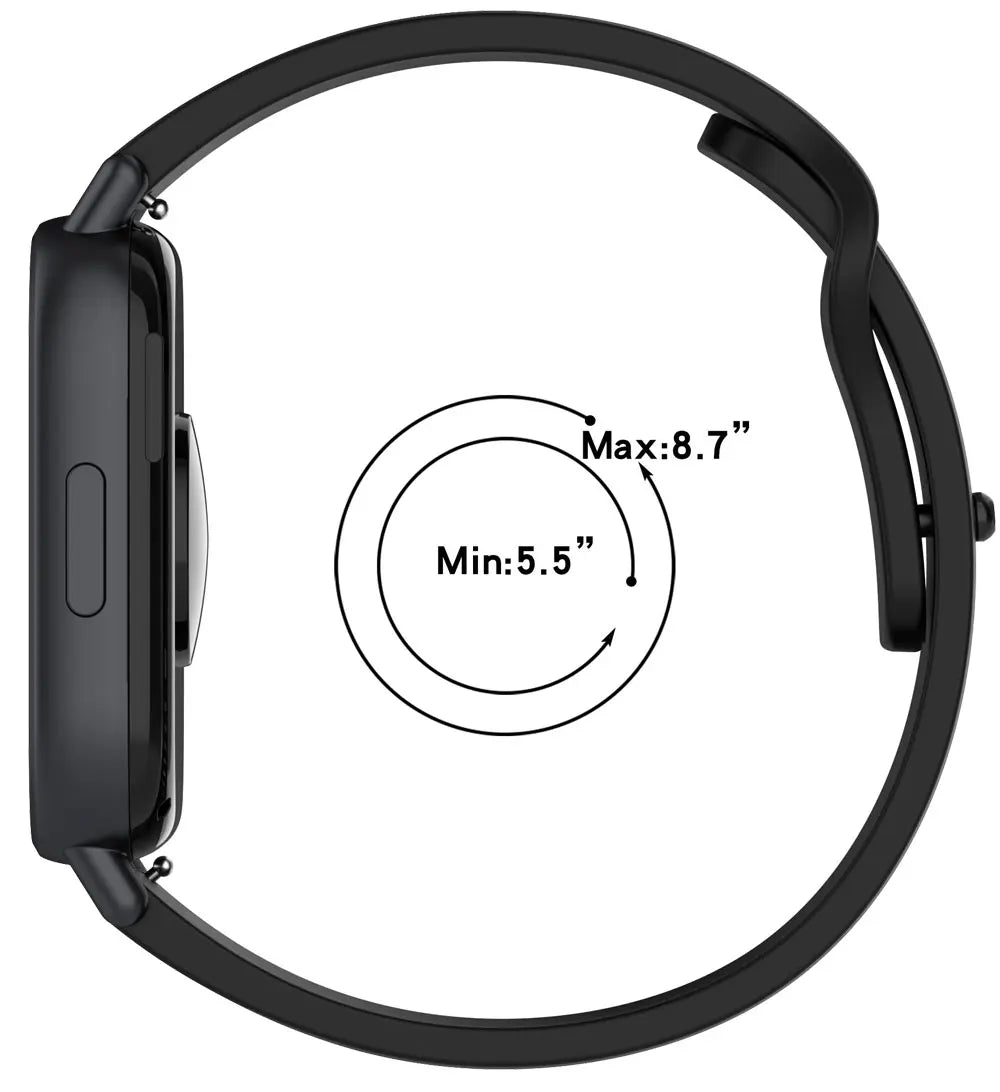 Official Watchband For Redmi Watch 5 Active 22mm Watch Silicone Bracelet Wristbands For Xiaomi Redmi Watch5 Lite Strap