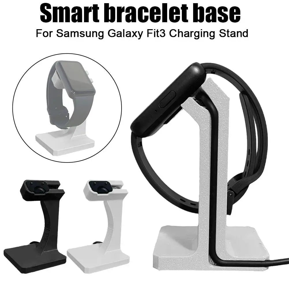 Wireless fast watch Charger Dock Base For Samsung Galaxy Fit 3 Bracelet Charging Stand 3D Printing Smartwatch Storage Bracket