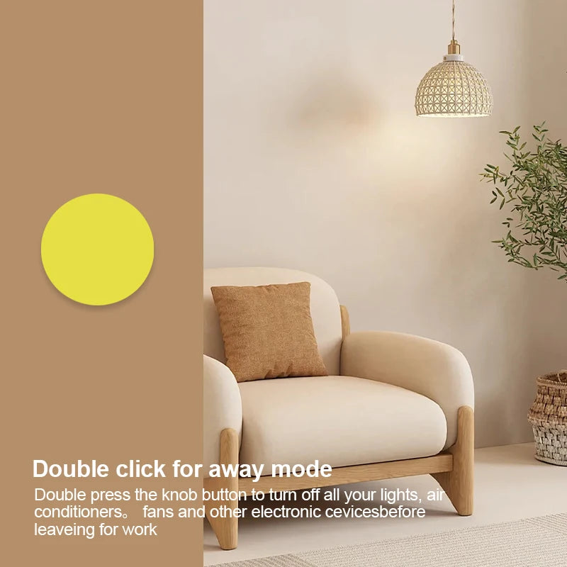 Zigbee Smart Wireless Button Switches for Tuya Smart Life APP Intelligent Scene Linkage Switch Support Google Home Alexa Voice