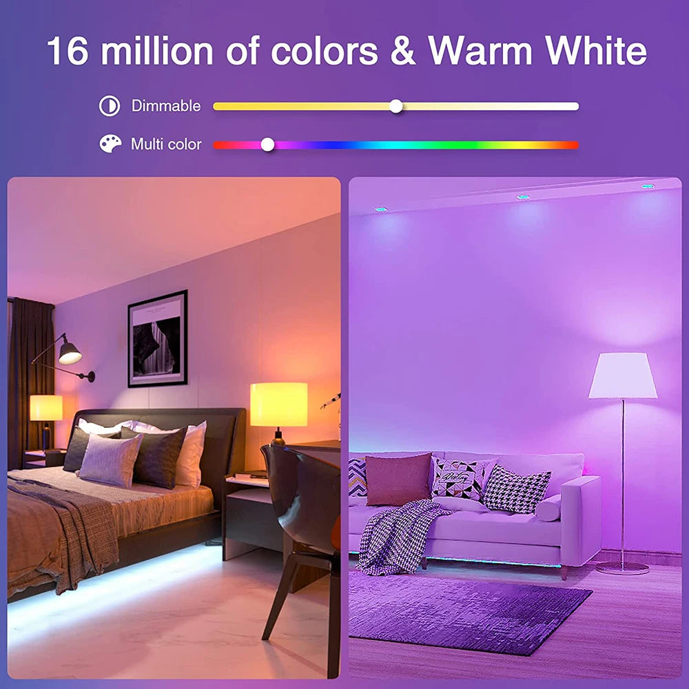 Ewelink WiFi Zigbee Smart Bulb E27 LED Lamp RGB+WW+CW 18W 15W Bulb Works With Alexa Google Home Alice Required Zigbee Hub