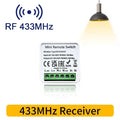 10A Relay Receiver Module Transmitter Light Switch Wireless Universal 433MHz Remote Control Switch for Smart Home LED Fan DIY