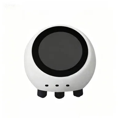 AI Voice Chat Robot No Touch Screen Multi-Function Smart Desktop Robot 1.28in Smart Assistant Robot for Home Office((No Battery)