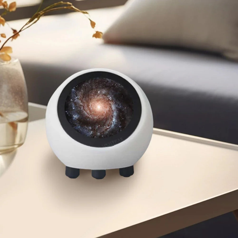 AI Voice Chat Robot No Touch Screen Multi-Function Smart Desktop Robot 1.28in Smart Assistant Robot for Home Office((No Battery)