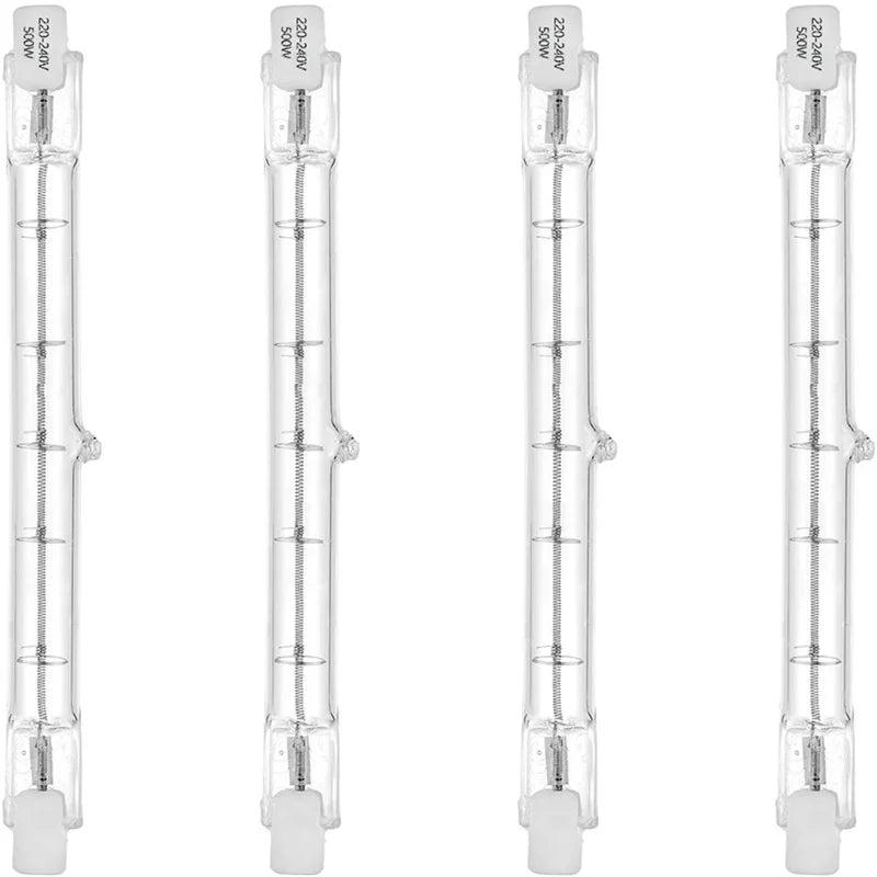 10/50PCS J118 100W 200W 300W LED Glass Tube COB Light Bulb High Power Corn Lamp Replace Halogen Light Wholesale