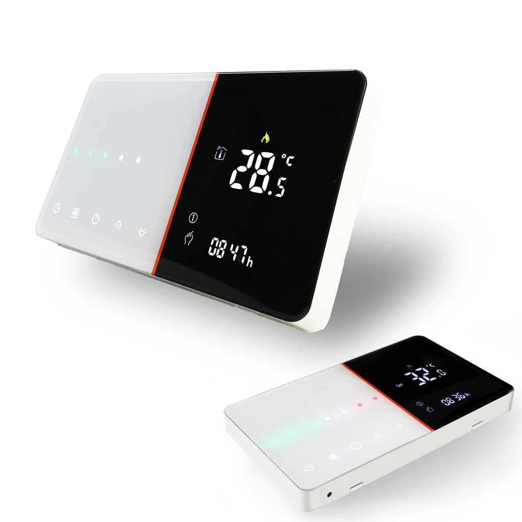 Qiumi Smart WiFi Thermostat for Water / Floor Heating Electric/ Gas Boiler Works with Alexa Google Home